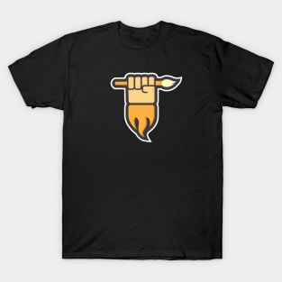 power fist paint brush T-Shirt